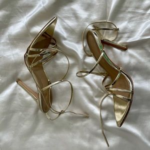 Gold Heels